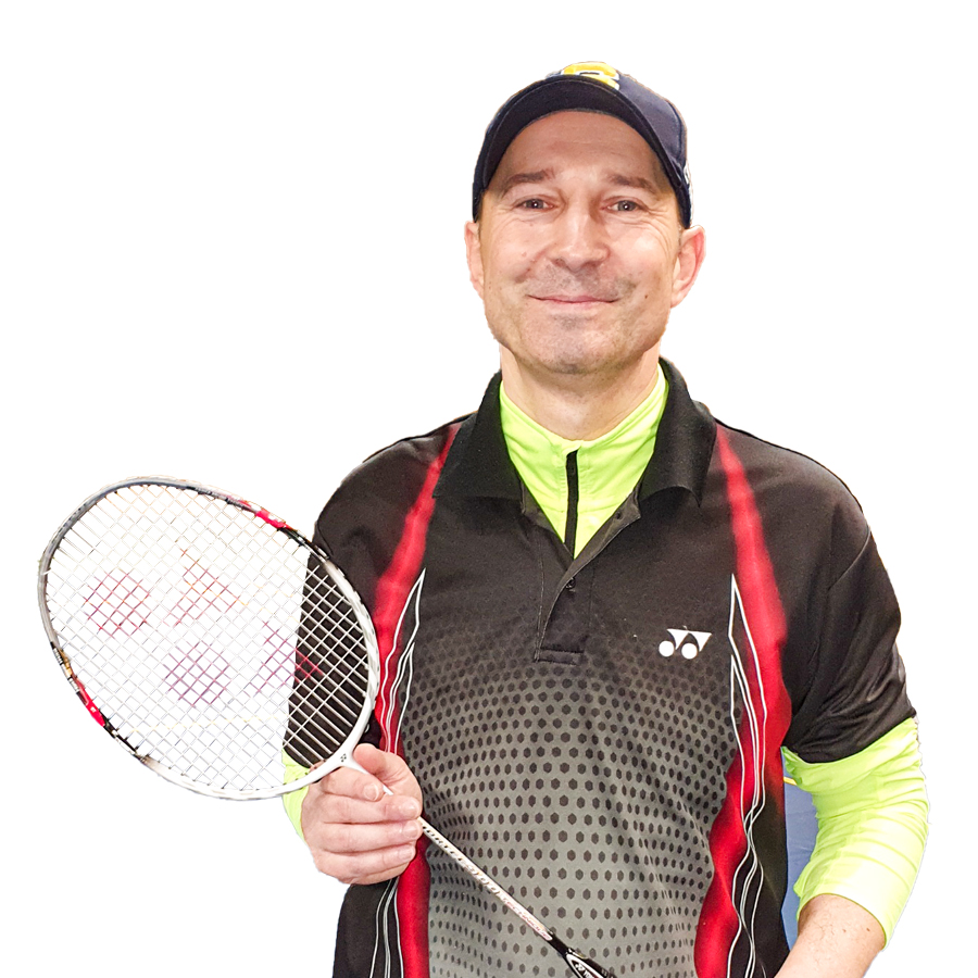 Daniel Gaspar trenér badmintonu
